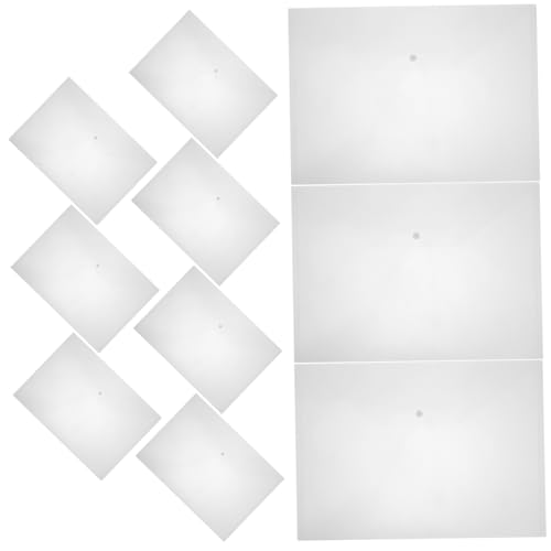 Holibanna 10Stücke Transparente Dokumententaschen Aktenaufbewahrungstaschen Praktische Ordner zur Dokumentenorganisation Langlebige Materialien für Büro und Zuhause von Holibanna