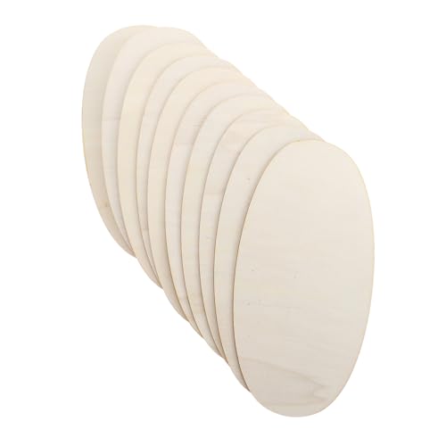 Holibanna 10Stücke Unvollendete Holzspäne Für DIY Bastelprojekte Ovale Holzplatten Für Dekorationen Und Festtagsanlässe Und Erwachsene Holibanna 10Stücke Unvollendete Holzspäne Für DIY Bastelprojekte Ovale Holzplatten Für Dekorationen Und Festtagsanlässe Und Erwachsene von Holibanna