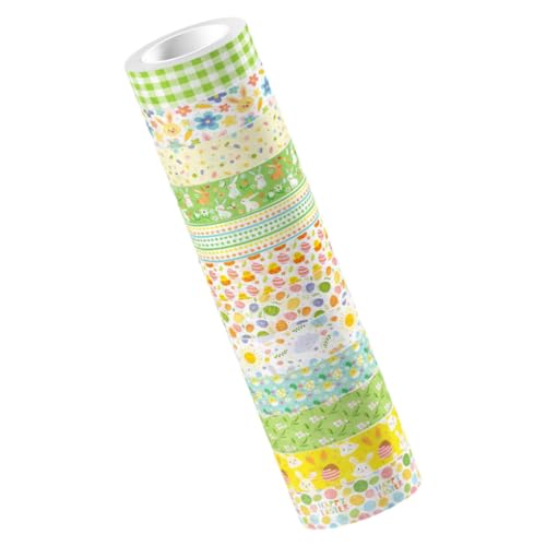 Holibanna 12 Rollen Bastelband Dekoration Mit Papierband Scrapbooking -vorräte Dekorative Bänder Für Sammelalben Dekorative Klebebänder Sammelklebeband Aufkleber Zum Basteln Washi-tape von Holibanna