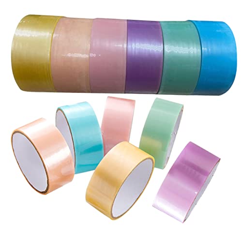 Holibanna 12 Rollen Klebebänder Selbstklebende Ball Klebebänder für Diy Projekte Stressabbau und Bastelarbeiten für Erwachsene Teiliges von Holibanna