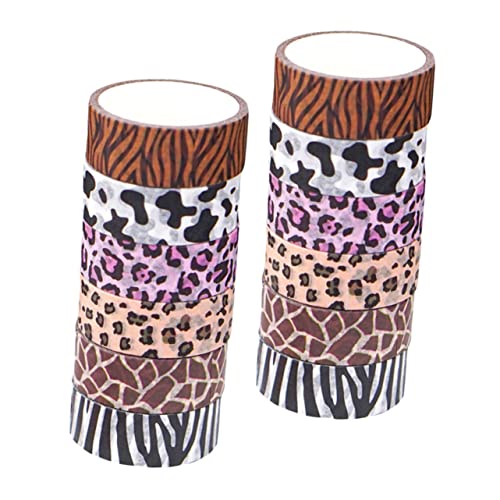 Holibanna 12 Rollen Teiliges Washi Tape mit Tierischen Mustern Vielseitige Dekorative Klebebänder für Scrapbooking Geschenkverpackung und DIY Bastelprojekte Leicht Klebend und Einfach Holibanna 12 Rollen Teiliges Washi Tape mit Tierischen Mustern Vielseitige Dekorative Klebebänder für Scrapbooking Geschenkverpackung und DIY Bastelprojekte Leicht Klebend und Einfach von Holibanna