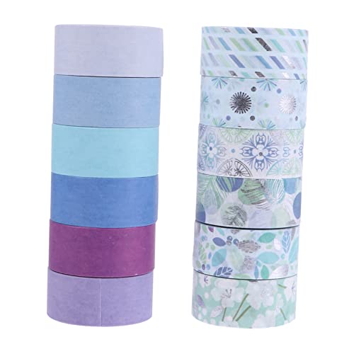 Holibanna 12 Rollen Washi Tape Set Dekoratives Klebeband für Scrapbooking Diy Handwerk und Planer mit Bunten Designs und Klarer Druckqualität für Kreative Projekte und Dekoration Holibanna 12 Rollen Washi Tape Set Dekoratives Klebeband für Scrapbooking Diy Handwerk und Planer mit Bunten Designs und Klarer Druckqualität für Kreative Projekte und Dekoration von Holibanna