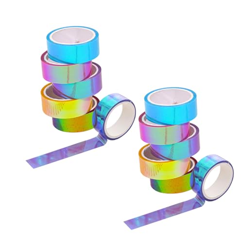 Holibanna 12 Rollen Wasserdichtes Dekoratives Klebeband Selbstklebend Farbverlaufendes DIY Scrapbooking Tape Leicht Abreißbar für Planer Notizbücher Geschenkverpackung Vielseitig Einsetzbar Holibanna 12 Rollen Wasserdichtes Dekoratives Klebeband Selbstklebend Farbverlaufendes DIY Scrapbooking Tape Leicht Abreißbar für Planer Notizbücher Geschenkverpackung Vielseitig Einsetzbar von Holibanna