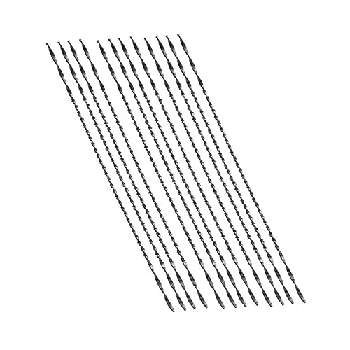 Holibanna 12 Stück Handsägenzubehör mini handkreissäge mini handsäge No stuck blades Replaceable saw blade Curve saw blade Spiralsägeblätter Zubehör für u-förmige Sägen 45# Stahl Black Holibanna 12 Stück Handsägenzubehör mini handkreissäge mini handsäge No stuck blades Replaceable saw blade Curve saw blade Spiralsägeblätter Zubehör für u-förmige Sägen 45# Stahl Black von Holibanna