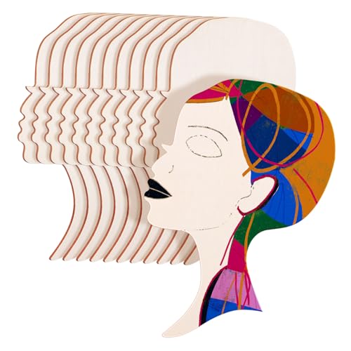 Holibanna 12 Stück Holzschnitt Afrikanische Frauen Gesichts Dekoration Unfertige Holzformen für Diy Projekte Wand und Türhänger Kreative Bastelideen Robustes Material Holibanna 12 Stück Holzschnitt Afrikanische Frauen Gesichts Dekoration Unfertige Holzformen für Diy Projekte Wand und Türhänger Kreative Bastelideen Robustes Material von Holibanna