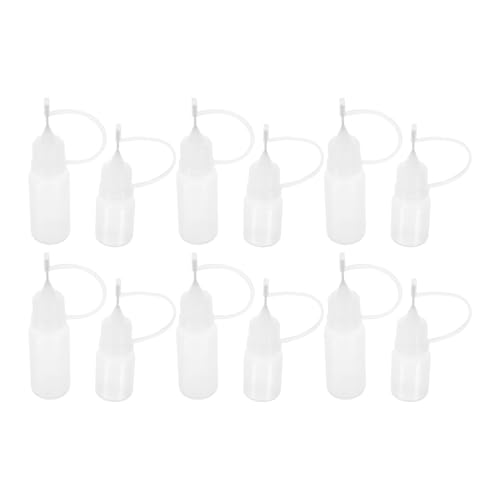 Holibanna 12 Stück Präzisions Nadelflaschen Squeeze Flaschen für Kleber und Flüssigkeiten DIY Applicator Flaschen mit Deckel für Bastel und Reparaturarbeiten Holibanna 12 Stück Präzisions Nadelflaschen Squeeze Flaschen für Kleber und Flüssigkeiten DIY Applicator Flaschen mit Deckel für Bastel und Reparaturarbeiten von Holibanna