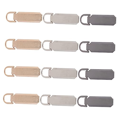 Holibanna 12 Stück Teiliges Abnehmbare Reißverschluss Zipperköpfe Strapazierfähiger Werkzeugfrei Installierbar Ersatz für Jacken Rucksäcke Taschen Praktische und Langlebige Pull Tabs Gold Holibanna 12 Stück Teiliges Abnehmbare Reißverschluss Zipperköpfe Strapazierfähiger Werkzeugfrei Installierbar Ersatz für Jacken Rucksäcke Taschen Praktische und Langlebige Pull Tabs Gold von Holibanna