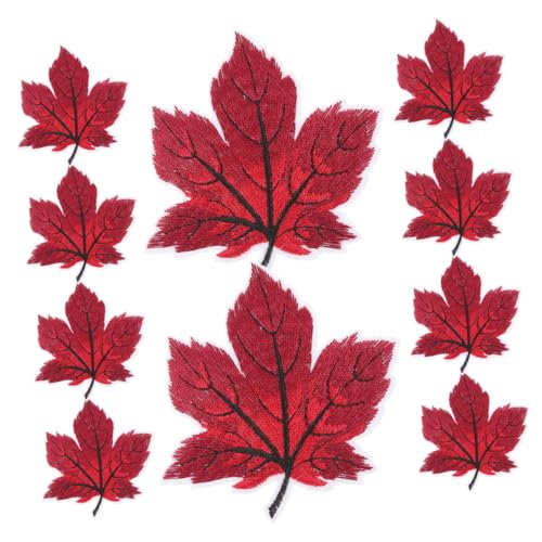 Holibanna 12 Stück Teiliges Bügelflicken Maple Leaf Patches Beständig Vielseitig für Jeans Hosen Jacken Shirts DIY Nähzubehör Herbstliche Deko Einfach Anzubringen zum Reparieren und Holibanna 12 Stück Teiliges Bügelflicken Maple Leaf Patches Beständig Vielseitig für Jeans Hosen Jacken Shirts DIY Nähzubehör Herbstliche Deko Einfach Anzubringen zum Reparieren und von Holibanna