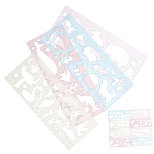 Holibanna 12 Stück Teiliges Malschablonen aus Langlebigem PP mit Niedlichen Tier Geometrischen Motiven Wiederverwendbar Leicht zu Reinigen für Malen mit Farbe Stiften und Buntstiften Holibanna 12 Stück Teiliges Malschablonen aus Langlebigem PP mit Niedlichen Tier Geometrischen Motiven Wiederverwendbar Leicht zu Reinigen für Malen mit Farbe Stiften und Buntstiften von Holibanna