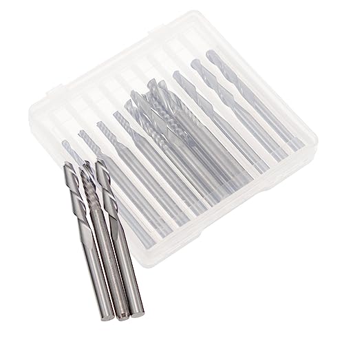 Holibanna 12 Stück Teiliges Set Tungstenstahl Fräser für Cnc Einzelne Geeignet für Holz und Präzise Teilebearbeitung Holibanna 12 Stück Teiliges Set Tungstenstahl Fräser für Cnc Einzelne Geeignet für Holz und Präzise Teilebearbeitung von Holibanna
