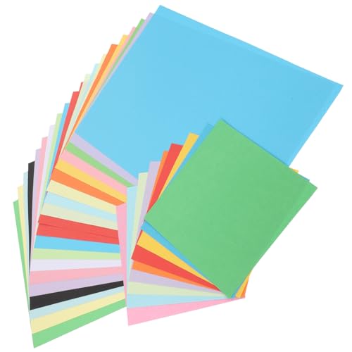 Holibanna 120 Blatt Teiliges Origami Papier Bunt Sorten Bastelpapier für DIY Handliches Faltpapier für Kindergarten Scrapbooking Geschenkverpackung für Handarbeit und Kreativprojekte von Holibanna