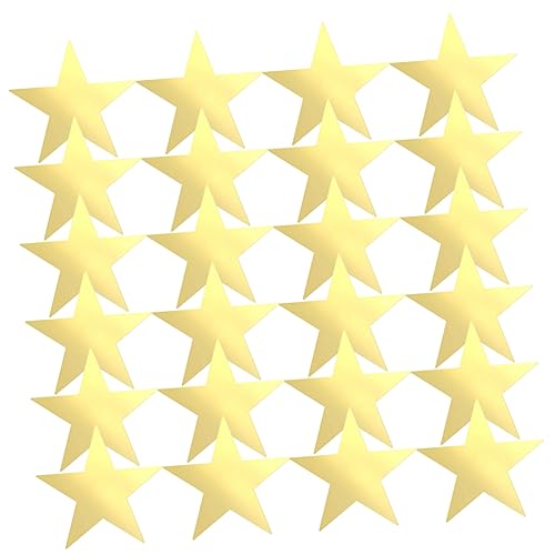 Holibanna 120 Stück Papier Stern Konfetti Ausschnitte für Partys Goldene Dekorationen Foto Requisiten Unterschriftenboards für Feiertage und Themenveranstaltungen von Holibanna