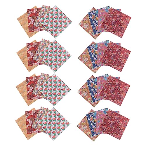 Holibanna 120Blätter Doppelseitiges Origami Papier im Kreativen Design Quadratisches Bastelpapier für DIY Handwerksprojekte und Faltkunst von Holibanna