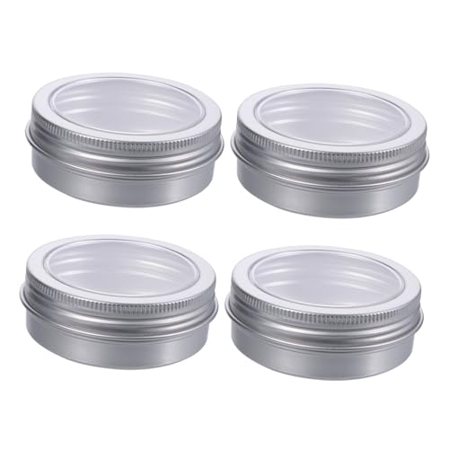 Holibanna 12Stücke Aluminiumdosen mit Sichtfenster Leere Kosmetikverpackungen für Cremes Süßigkeiten und DIY Projekte für Aufbewahrung und Reisen Holibanna 12Stücke Aluminiumdosen mit Sichtfenster Leere Kosmetikverpackungen für Cremes Süßigkeiten und DIY Projekte für Aufbewahrung und Reisen von Holibanna