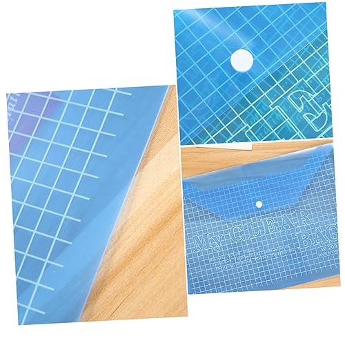 Holibanna 12Stücke Dokumentenorganisator Transparente Dateihalter Mit Druckknopf Und Robustes Design Für Büro Und Schule Zufällige Holibanna 12Stücke Dokumentenorganisator Transparente Dateihalter Mit Druckknopf Und Robustes Design Für Büro Und Schule Zufällige von Holibanna