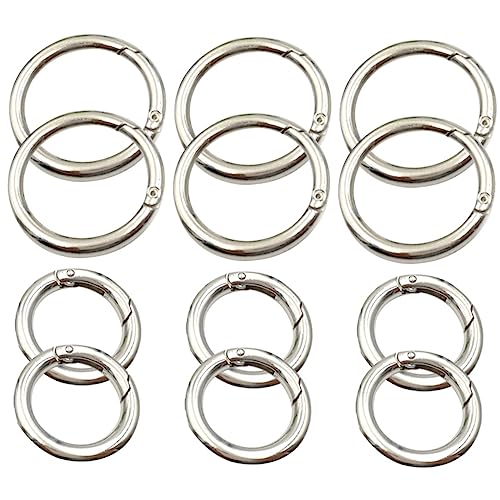 Holibanna 12Stücke Teiliges Bunter Runder Federringe Vielseitige Schlüsselbundclips Für DIY Projekte Für Handtaschen Rucksäcke Und Bastelarbeiten Holibanna 12Stücke Teiliges Bunter Runder Federringe Vielseitige Schlüsselbundclips Für DIY Projekte Für Handtaschen Rucksäcke Und Bastelarbeiten von Holibanna