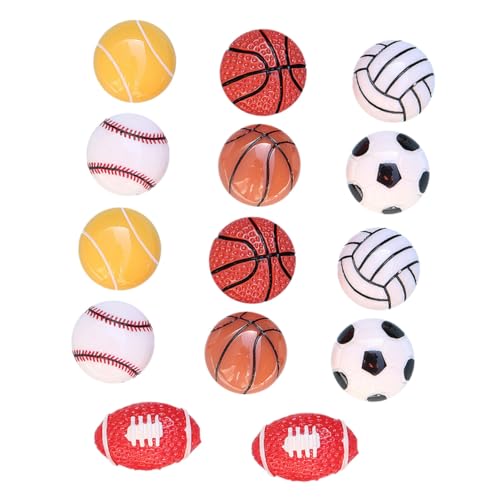 Holibanna 14 Stück Teiliges Resin Basketball und Fußball Ornamenten Umweltfreundliches Material Langlebig und Sicher Kreative DIY Schmuck Kostüm accessoires für Bastelprojekte Holibanna 14 Stück Teiliges Resin Basketball und Fußball Ornamenten Umweltfreundliches Material Langlebig und Sicher Kreative DIY Schmuck Kostüm accessoires für Bastelprojekte von Holibanna