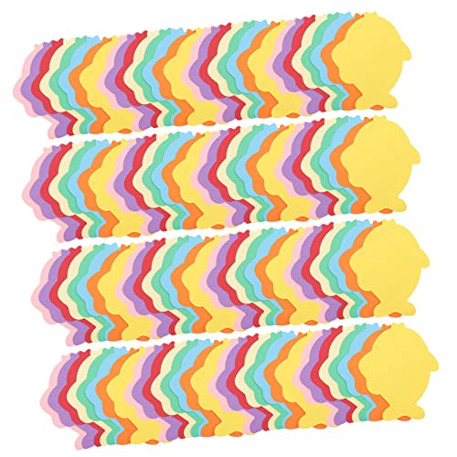 Holibanna 140 Stück Teiliges Bunte Papier Ausschnitte für DIY Bastelmaterial für Schulprojekte Themenpartys und Dekorationen Klassenzimmern von Holibanna