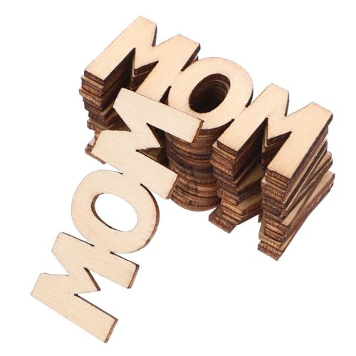 Holibanna 15 Stück Teiliges Holzbuchstaben Mom zum Basteln Unvollendete Holzfiguren für Diy Projekte Glatte Oberfläche zum Bemalen und Gestalten für und Dekoration Holibanna 15 Stück Teiliges Holzbuchstaben Mom zum Basteln Unvollendete Holzfiguren für Diy Projekte Glatte Oberfläche zum Bemalen und Gestalten für und Dekoration von Holibanna