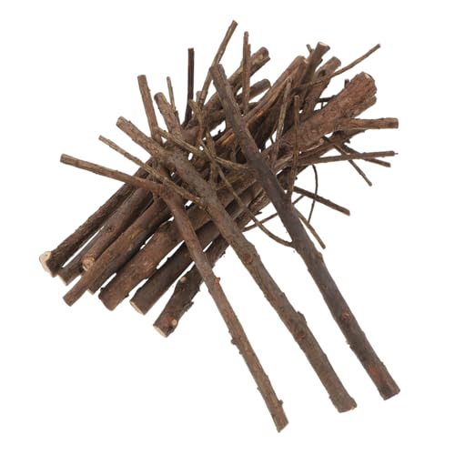 Holibanna 15 Stück Teiliges Weihnachtsdeko Holzstäbe Simulierte Bastelzweige für DIY Kreative Foto Requisiten und Handgemachte Weihnachtsdekoration von Holibanna