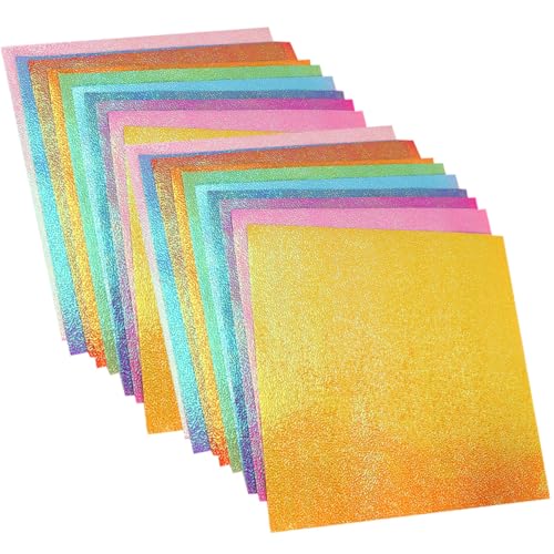 Holibanna 150 Stück Quadratisches Origami papier Glänzend DIY Bastelpapier für Erwachsene Reißfestes Faltpapier für Handarbeit Geschenkdekoration und Bastelprojekte Holibanna 150 Stück Quadratisches Origami papier Glänzend DIY Bastelpapier für Erwachsene Reißfestes Faltpapier für Handarbeit Geschenkdekoration und Bastelprojekte von Holibanna