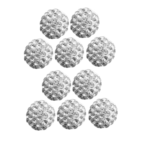 Holibanna 150Stücke Strassperlen Glitzernde DIY Schmuckperlen Bastelzubehör für Armbänder und Ohrringe Hochwertige Abstandsperlen für Schmuckdesign von Holibanna