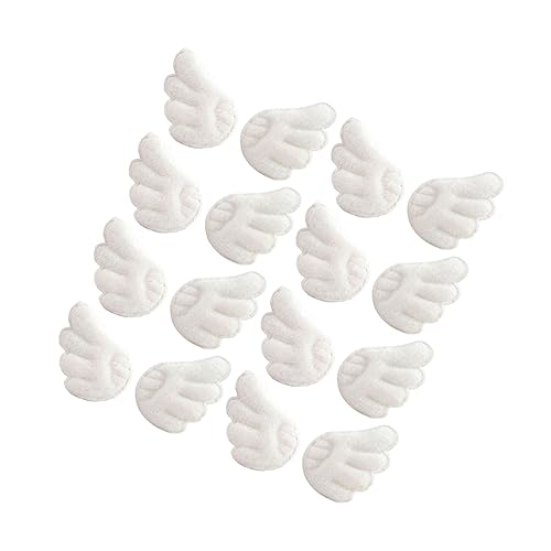 Holibanna 15Paare DIY Engel Patches Wunderschöne Nähapplikationen Für Kindersockendekoration Kleidungsstück Patch Ornamente Haarschmuck Pro Packung von Holibanna