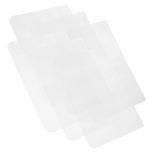 Holibanna 15Stücke Binder Teilig Wasserdichte PVC Ordnertaschen Für Ring Notizbuch Transparente Quittungsbeutel Zur Aufbewahrung Von Dokumenten Und Notizen von Holibanna