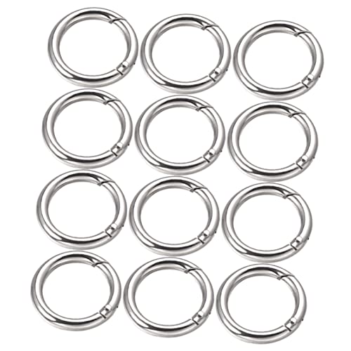 Holibanna 15Stücke Zinklegierung Schlüsselring Federringe Für DIY Schmuck Taschen Hüte Und Mehr Polierte Und Langlebige Frühlingsringe Für Einfache Handhabung Und Sicheren Halt Holibanna 15Stücke Zinklegierung Schlüsselring Federringe Für DIY Schmuck Taschen Hüte Und Mehr Polierte Und Langlebige Frühlingsringe Für Einfache Handhabung Und Sicheren Halt von Holibanna