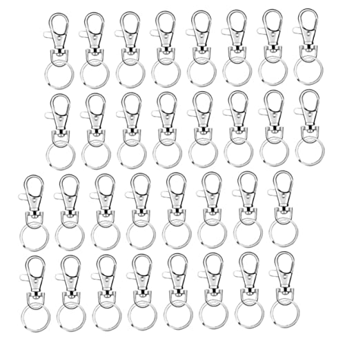 Holibanna 160 Stück Teiliges Schlüsselring Set mit Drehbaren Federbelasteten Karabinerverschlüssen Robustem Material Praktische DIY Schlüsselanhänger und Taschenzubehör für Handwerkliche Holibanna 160 Stück Teiliges Schlüsselring Set mit Drehbaren Federbelasteten Karabinerverschlüssen Robustem Material Praktische DIY Schlüsselanhänger und Taschenzubehör für Handwerkliche von Holibanna