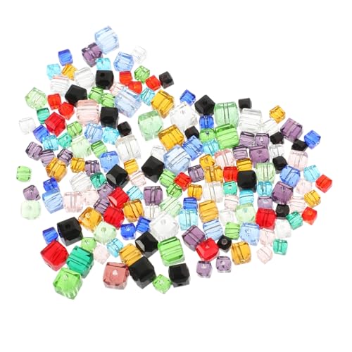 Holibanna 170 Stück Teiliges Kristallperlen Quadratmix Bunte Schmuckperlen zum Auffädeln DIY Basteln Armbänder Halsketten Dekoration Zubehör Holibanna 170 Stück Teiliges Kristallperlen Quadratmix Bunte Schmuckperlen zum Auffädeln DIY Basteln Armbänder Halsketten Dekoration Zubehör von Holibanna