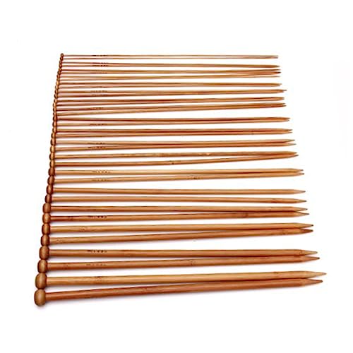 Holibanna 18 Paare Teiliges Set Karbonisierte Einzelne Spitze Stricknadeln Bambus Glatte Oberfläche für Präzises Häkeln und Stricken Dauerhaft Markierte Vielseitig für Anfänger und Profis Holibanna 18 Paare Teiliges Set Karbonisierte Einzelne Spitze Stricknadeln Bambus Glatte Oberfläche für Präzises Häkeln und Stricken Dauerhaft Markierte Vielseitig für Anfänger und Profis von Holibanna
