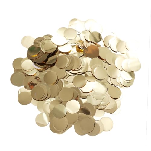 Holibanna 1Packung Romantisches Goldenes Konfetti für Hochzeiten Runde Papierschnitte Tischdekoration für Hochzeitsfeiern Jubiläen Geburtstagsfeiern und Valentinstag Holibanna 1Packung Romantisches Goldenes Konfetti für Hochzeiten Runde Papierschnitte Tischdekoration für Hochzeitsfeiern Jubiläen Geburtstagsfeiern und Valentinstag von Holibanna