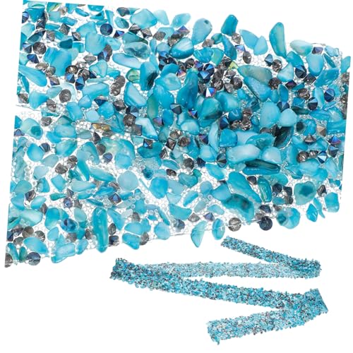 Holibanna 1Rolle Breites Kristallsteindekorband Höhenbeständig Vielseitig Einsetzbar für Hochzeitsdekoration Kleidung Handwerk pro Einfach Zuschneidbar von Holibanna