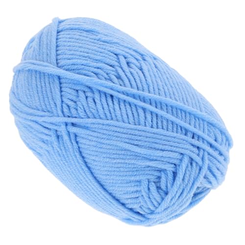 Holibanna 1Rolle DIY Baumwollgarn für Handarbeiten Vielseitig Einsetzbar für Häkeln und Stricken Atmungsaktiv für Projekte und Heimtextilien von Holibanna