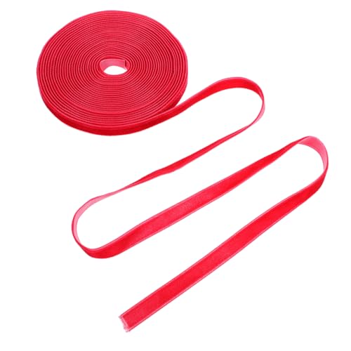 Holibanna 1Rolle Geschenkband Für Schleifen Rotes Dekoband Für Geschenkverpackungen Und DIY Bastelprojekte Vielseitig Einsetzbar Für Dekorationen von Holibanna