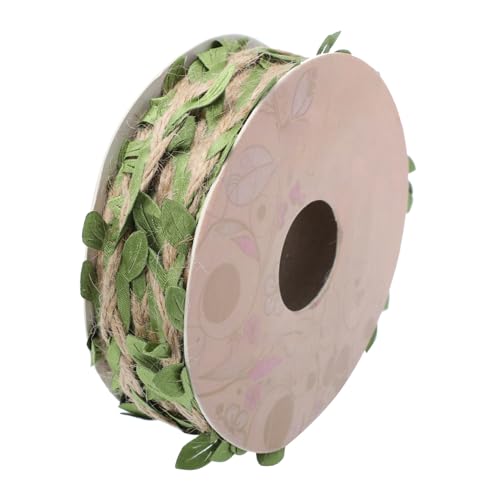 Holibanna 1Rolle Hanfseil mit Künstlichen Blättern Dekoratives Hanfseil für DIY Projekte Hochzeitsfeiern und Wohnkultur Vielseitig Einsetzbar für Bastelideen Holibanna 1Rolle Hanfseil mit Künstlichen Blättern Dekoratives Hanfseil für DIY Projekte Hochzeitsfeiern und Wohnkultur Vielseitig Einsetzbar für Bastelideen von Holibanna