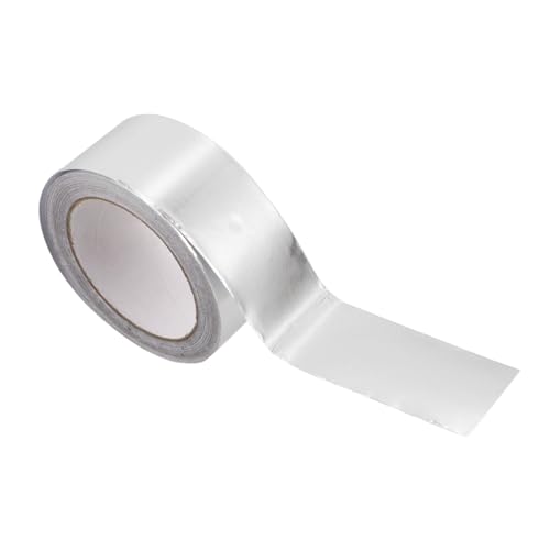 Holibanna 1Rolle Isolierendes Aluminiumfolienband Hochtemperatur Klebeband für Effektive Wärmedämmung von Fußbodenheizungen Temperaturbeständig von Holibanna