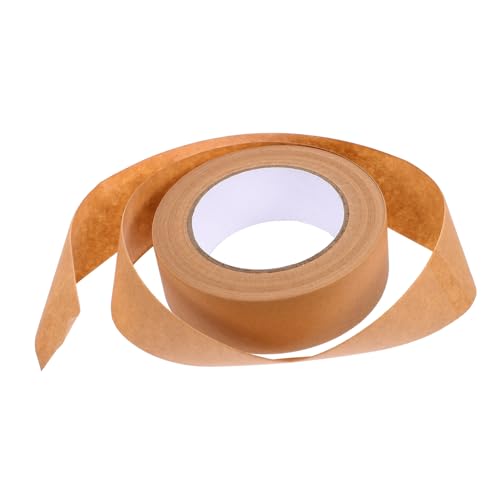 Holibanna 1Rolle Kraftpapier Verpackungsband Selbstklebendes Versandband für Pakete Hochviskoses Dichtungsband Beschreibbar zum Verschließen von Kartons von Holibanna