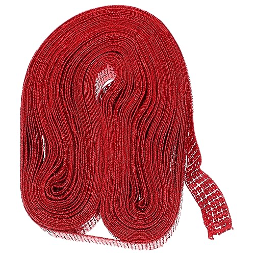 Holibanna 1Rolle Pailletten Bordüre Reihig Yards Austauschbare Trage Resistente Kostümverkleidung für DIY Projekte für Kleidung Taschen Kunsthandwerk und Mehr von Holibanna