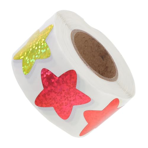 Holibanna 1Rolle Selbstklebende Sternaufkleber Belohnungssticker Für Dekorative Aufkleber Für Klassenzimmer Für Belohnungen Und Kreative Bastelprojekte Holibanna 1Rolle Selbstklebende Sternaufkleber Belohnungssticker Für Dekorative Aufkleber Für Klassenzimmer Für Belohnungen Und Kreative Bastelprojekte von Holibanna