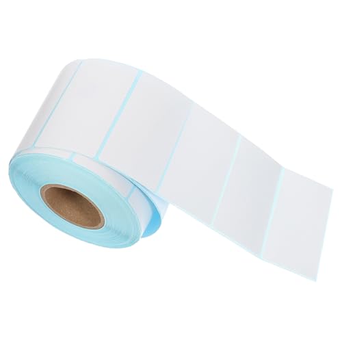 Holibanna 1Rolle Thermoetikettenrolle Selbstklebende für Versand und Bestandsverwaltung Rolle Wasser und Ölbeständig Vielseitig Einsetzbar für Büro von Holibanna