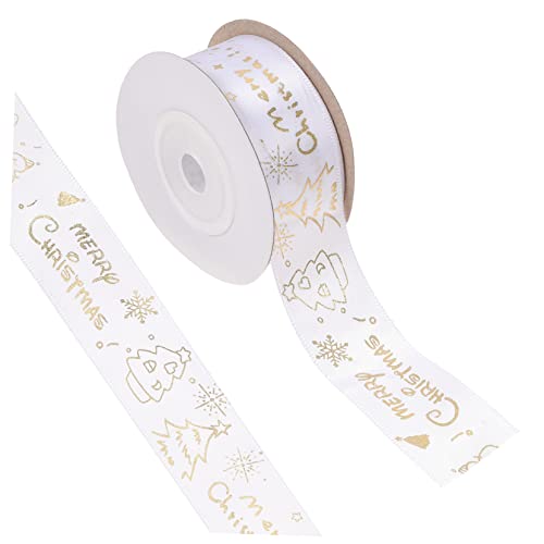 Holibanna 1Rolle Weihnachtsgeschenkband Festliches Dekorationsband Für Geschenkverpackung Und Bastelprojekte Zubehör Für Weihnachten Und Feiertage Holibanna 1Rolle Weihnachtsgeschenkband Festliches Dekorationsband Für Geschenkverpackung Und Bastelprojekte Zubehör Für Weihnachten Und Feiertage von Holibanna