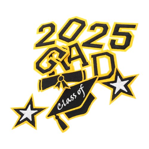 Holibanna 1Satz Bestickte Aufbügelflicken für Abschlusssaison Dekorative Patches mit Akademischem für Kleidung Jeans Rucksäcke und Hüte Holibanna 1Satz Bestickte Aufbügelflicken für Abschlusssaison Dekorative Patches mit Akademischem für Kleidung Jeans Rucksäcke und Hüte von Holibanna
