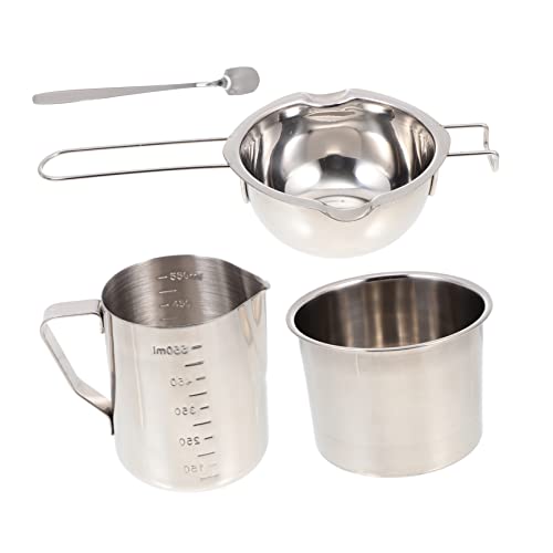 Holibanna 1Satz DIY Kerzenherstellung Kit mit Wachs Schmelzbecher Kerzendosen und Zubehör für Selbstgemachte Duftkerzen für Bastelprojekte und Familienaktivitäten von Holibanna