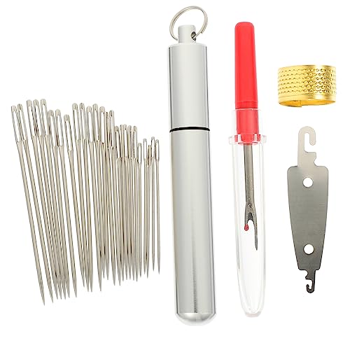 Holibanna 1Satz Großes Öhr Nadelset für Kreuzstich Handnähen Teiliges Stickzubehör Verschiedene für Anfänger und Fortgeschrittene für DIY Projekte von Holibanna
