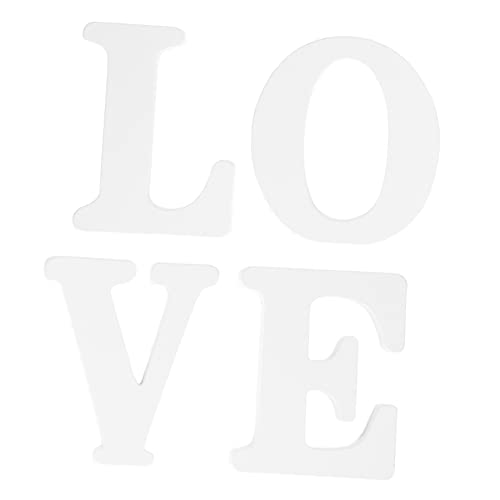 Holibanna 1Satz Holz Love Tischdeko Teiliges Romantisches Hochzeitstisch für Valentinstag und Hochzeiten Dekoration für Zuhause und Feierlichkeiten Holibanna 1Satz Holz Love Tischdeko Teiliges Romantisches Hochzeitstisch für Valentinstag und Hochzeiten Dekoration für Zuhause und Feierlichkeiten von Holibanna