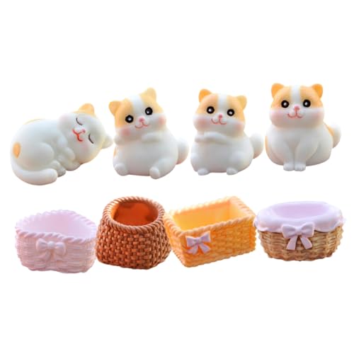 Holibanna 1Satz Katzenfiguren Aus Harz Süßes Katzendekor Für Wohn Und Schlafzimmer Tischdeko Partygeschenk Und DIY Dekoration Verschiedene Designs Holibanna 1Satz Katzenfiguren Aus Harz Süßes Katzendekor Für Wohn Und Schlafzimmer Tischdeko Partygeschenk Und DIY Dekoration Verschiedene Designs von Holibanna