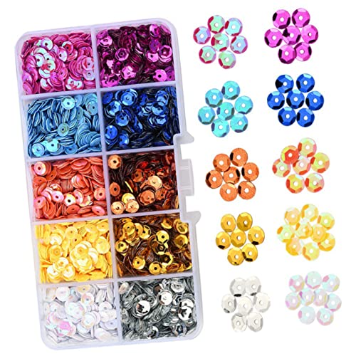 Holibanna 1Satz Kunststoff Halb Cup Pailletten Perlen für DIY Armbänder und Schmuck Bastelmaterialien für Erwachsene für Verschiedene Handwerksprojekte Holibanna 1Satz Kunststoff Halb Cup Pailletten Perlen für DIY Armbänder und Schmuck Bastelmaterialien für Erwachsene für Verschiedene Handwerksprojekte von Holibanna