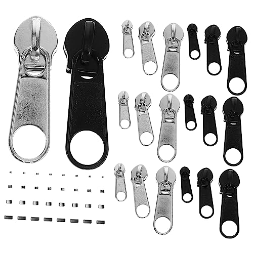 Holibanna 1Satz Reißverschlussköpfe Metall Reißverschluss Reparaturset Teilig für Jacken Taschen Koffer DIY Zipper Pulls für Geschädigte Reißverschlüsse Installieren Holibanna 1Satz Reißverschlussköpfe Metall Reißverschluss Reparaturset Teilig für Jacken Taschen Koffer DIY Zipper Pulls für Geschädigte Reißverschlüsse Installieren von Holibanna